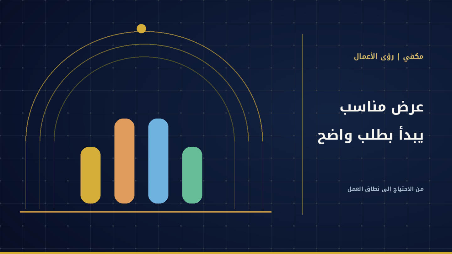 رسم تحريري أصلي يوضح طلب عرض سعر لخدمات الشركات